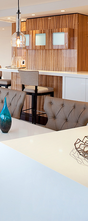 Contemporary interior detail